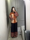 FF Kashmiri Style Viscose Masleen Digital Printed Co Ord Set Wholesalers In Delhi